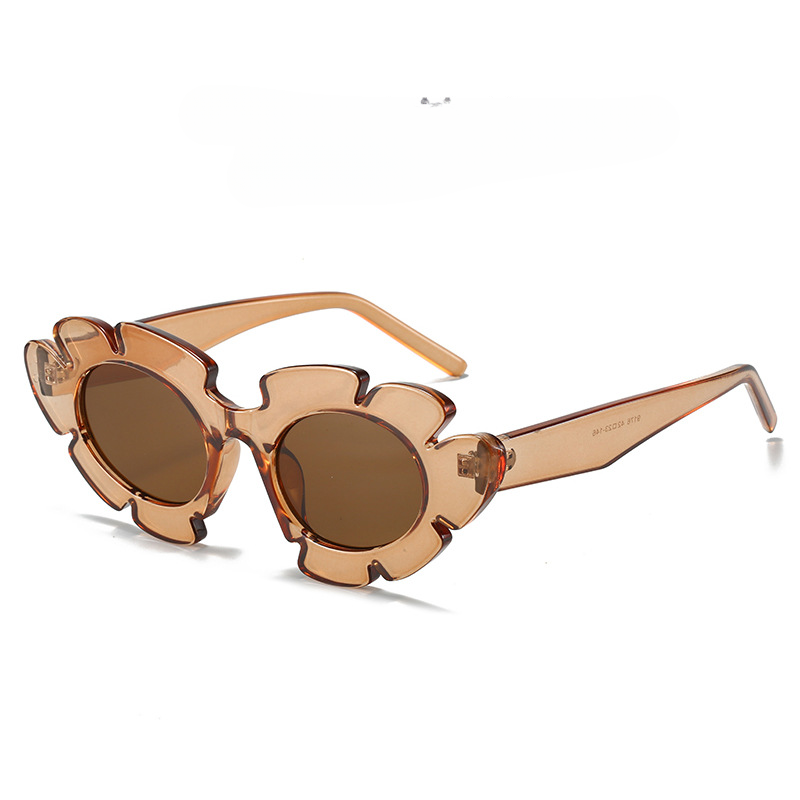Gafas de sol de PC de crisantemo de gelatina al por mayor